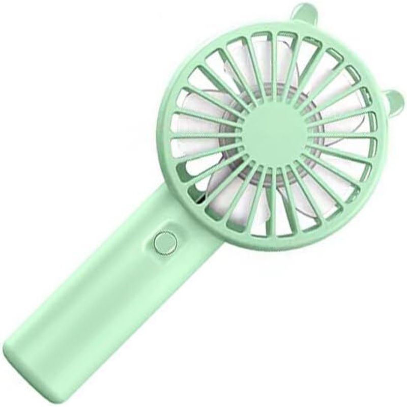 GENERICO - Mini ventiladores USB de mano verde