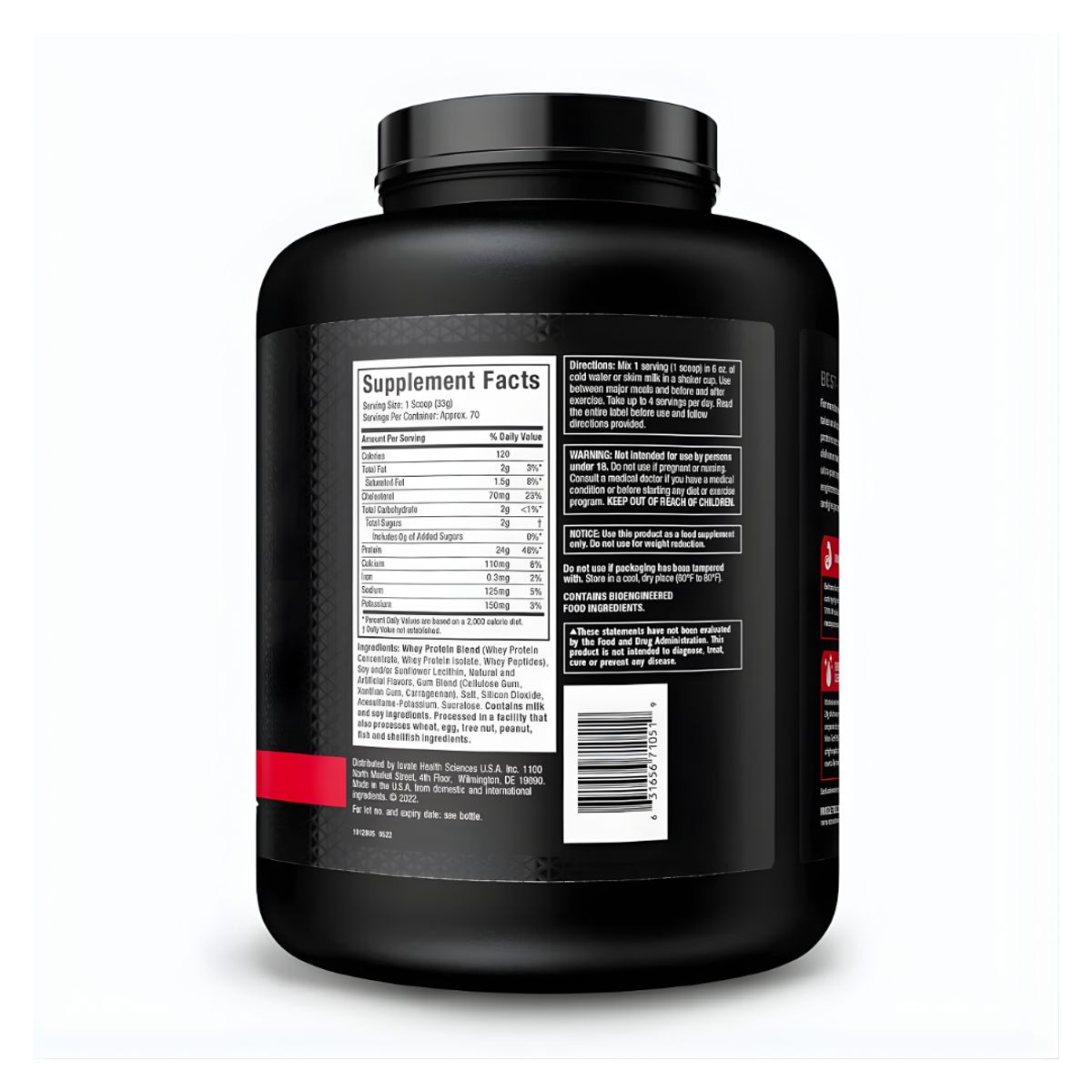 MUSCLETECH - Nitrotech 100 % Whey Gold 5 LB Proteina Muscletech - French Vainilla Cream