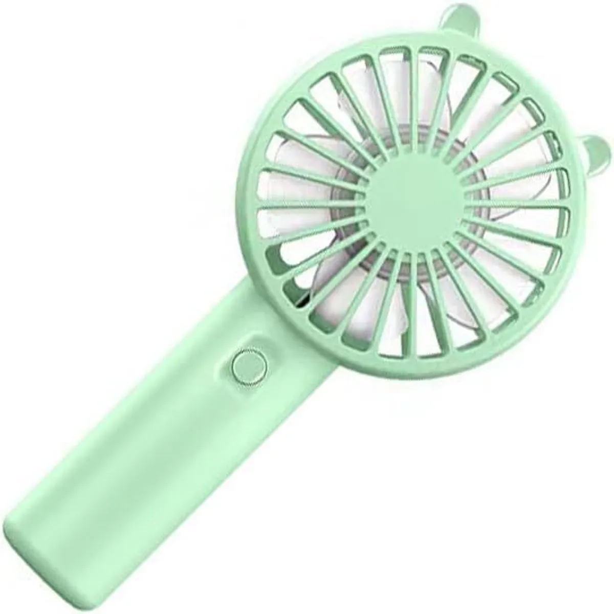 GENERICO - MINI VENTILADOR PORTÁTIL DE MANO VERDE