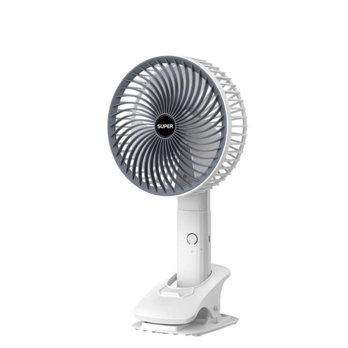 GENERICO - VENTILADOR PORTÁTIL PÀRA AUTO  BLANCO