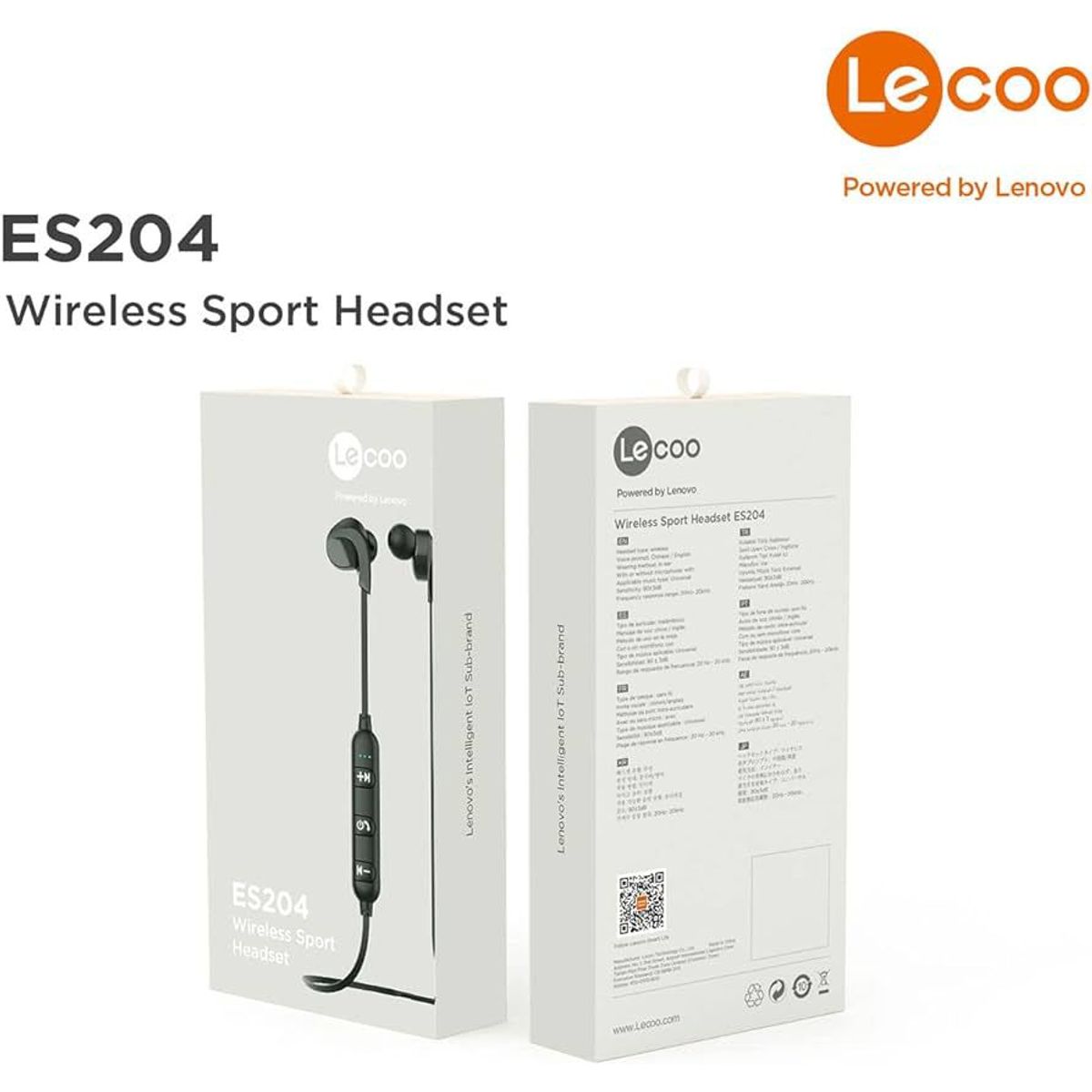 LECCO - Audífono Bluetooth Lenovo Lecco ES204