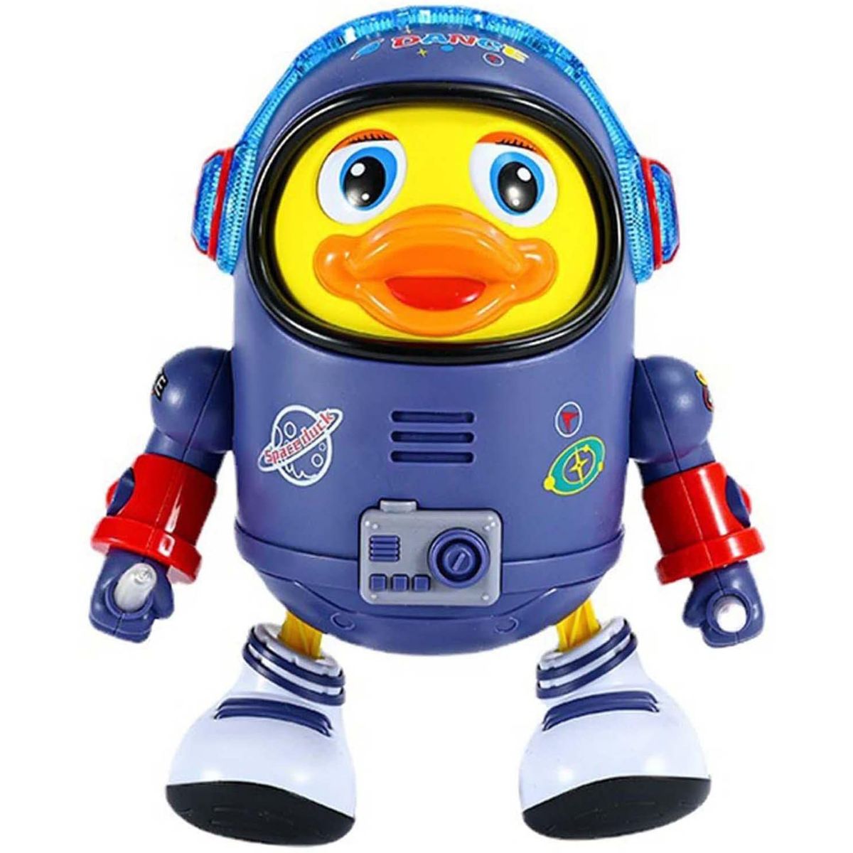 GENERICO - Juguete Musical Pato Espacial Baila Con Luces Lindo Diseño