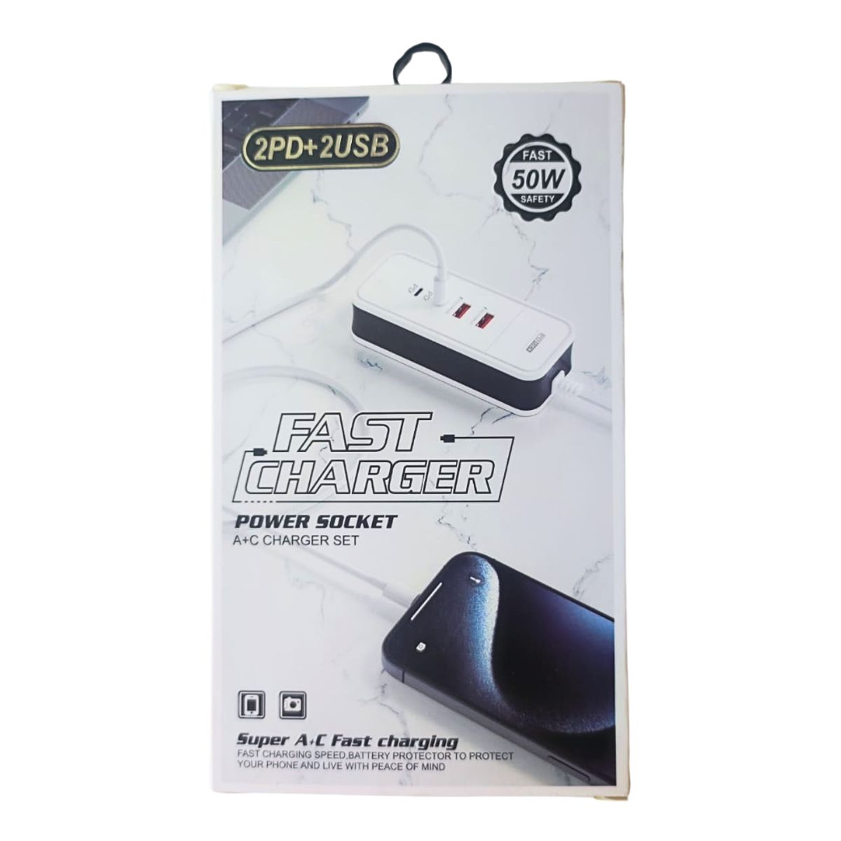 GENERICO - Cargador multiple 2USB 2PD