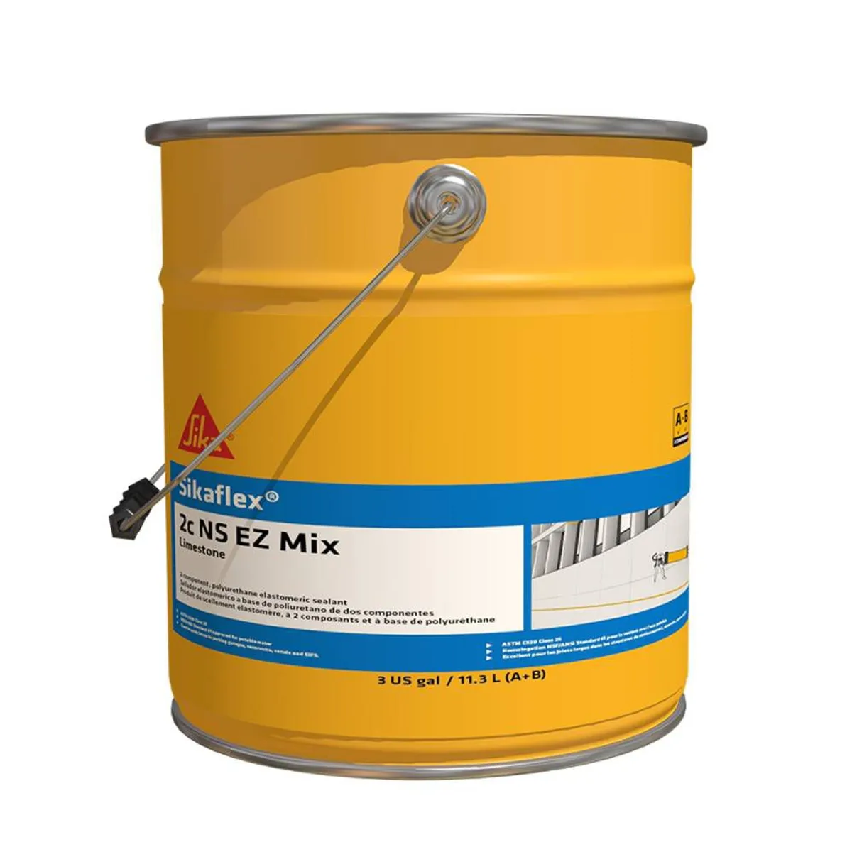 SIKA - Sellador Elastomérico a base de Poliuretano Sikaflex -2 C NS 15g Gris