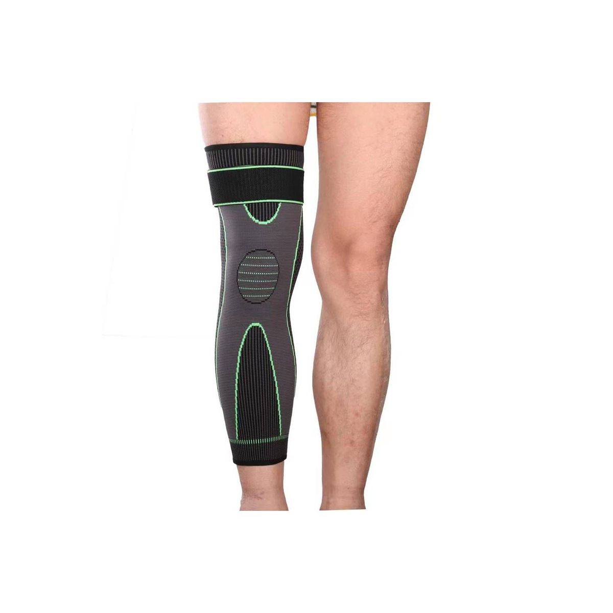 GENERICO - Rodillera Larga Elastica y Ajustable Compresion para Deporte