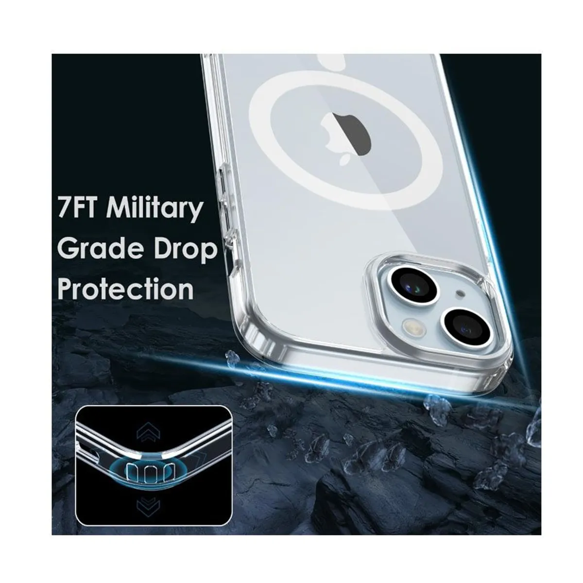 CASE - Case Protector Funda Antishock MagSafe Apple iPhone 15