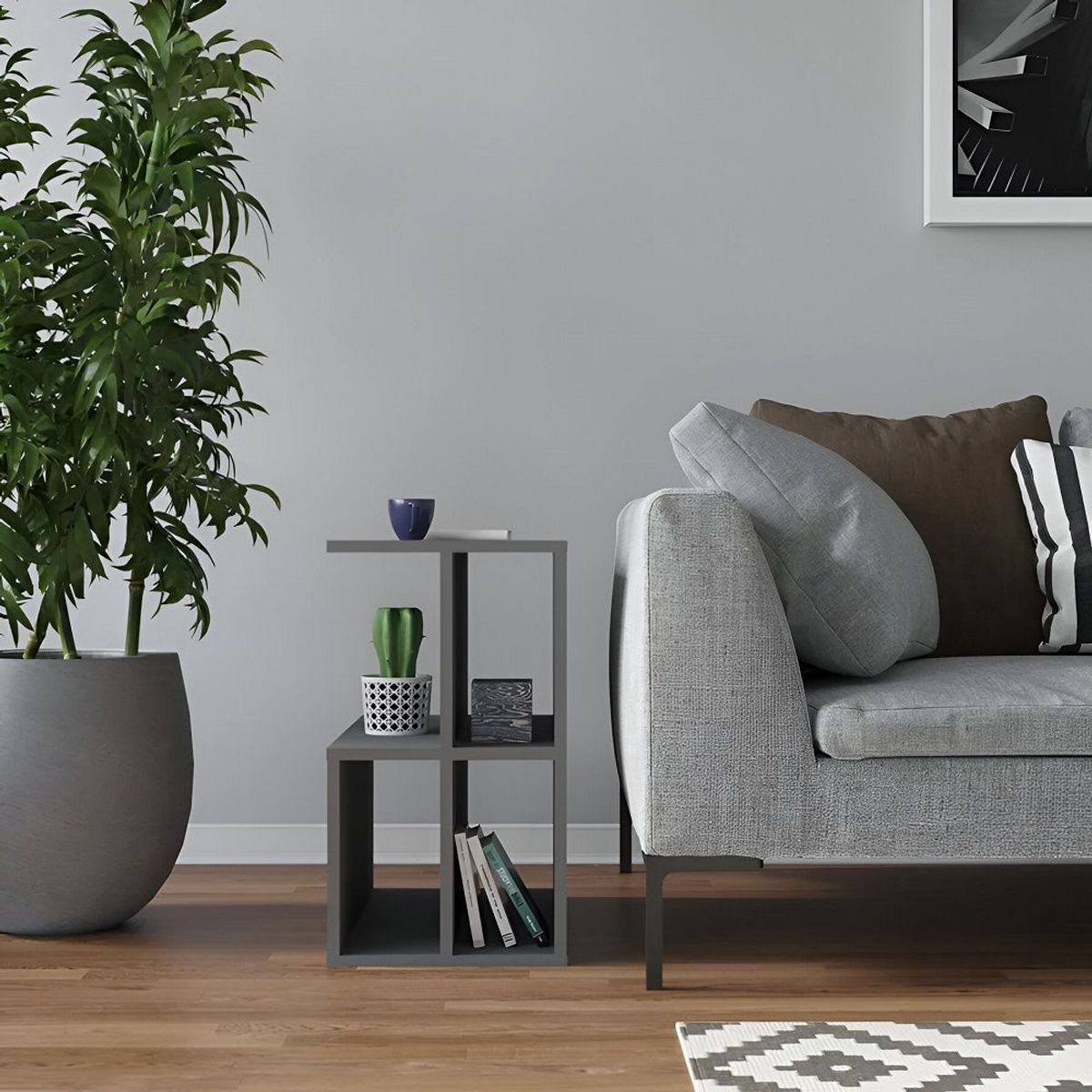 73 EXPERIENCE - Mesa auxiliar Rampla - Plomo - 73 Experience