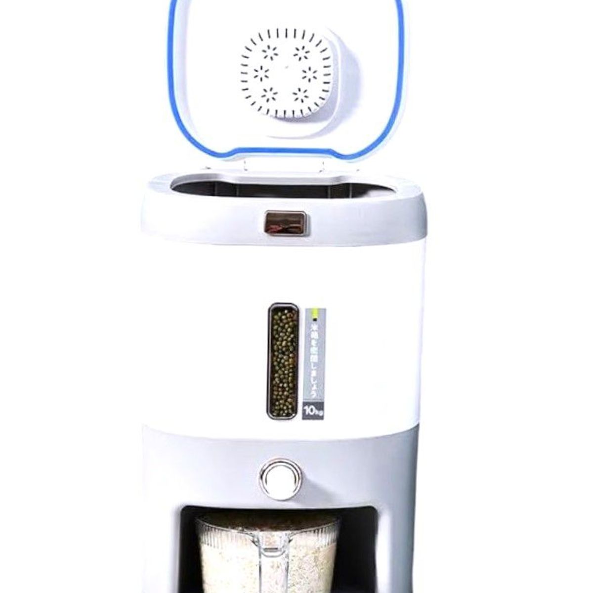 GENERICO - Dispensador de arroz, menestras o cereal de 10 kilos