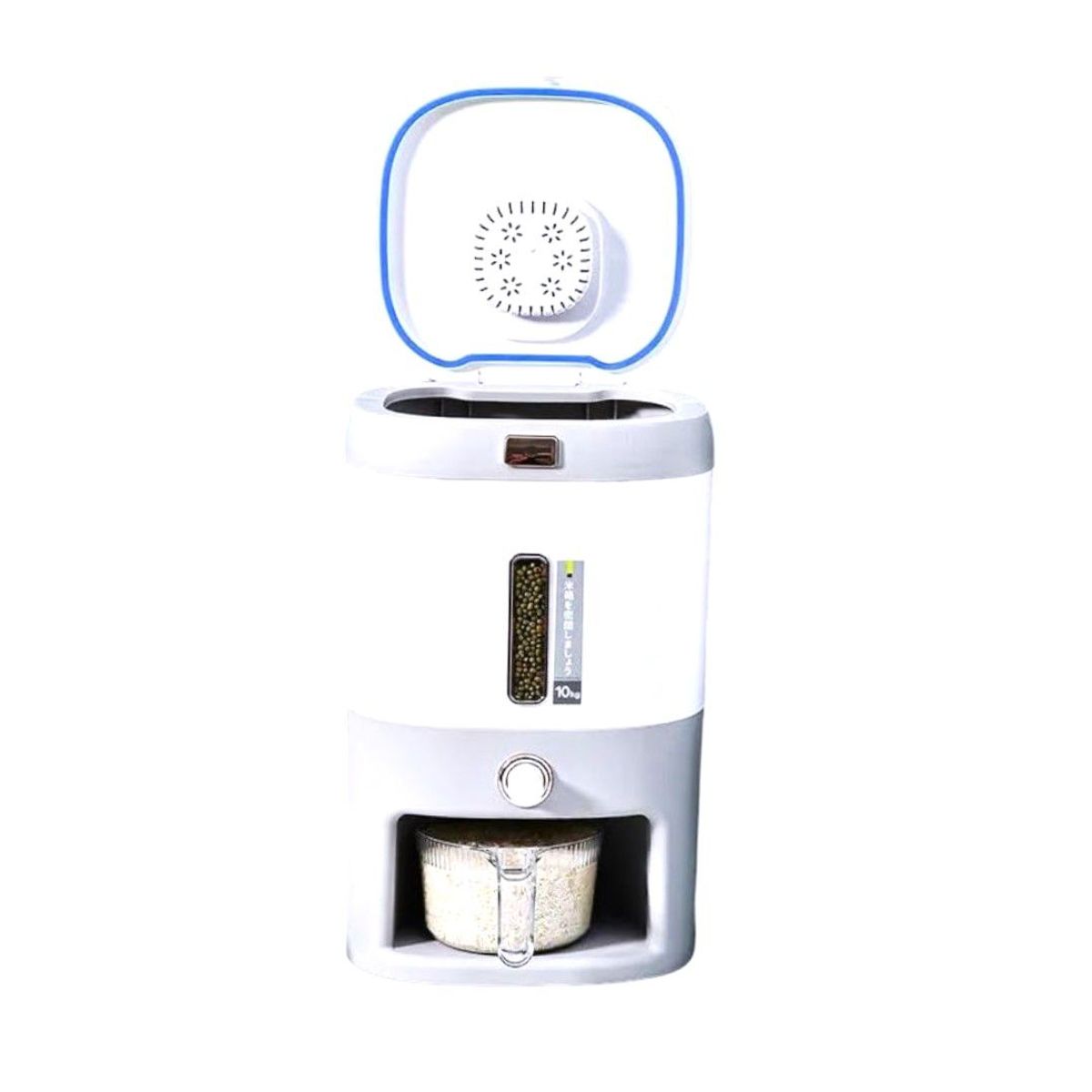 GENERICO - Dispensador de arroz, menestras o cereal de 10 kilos