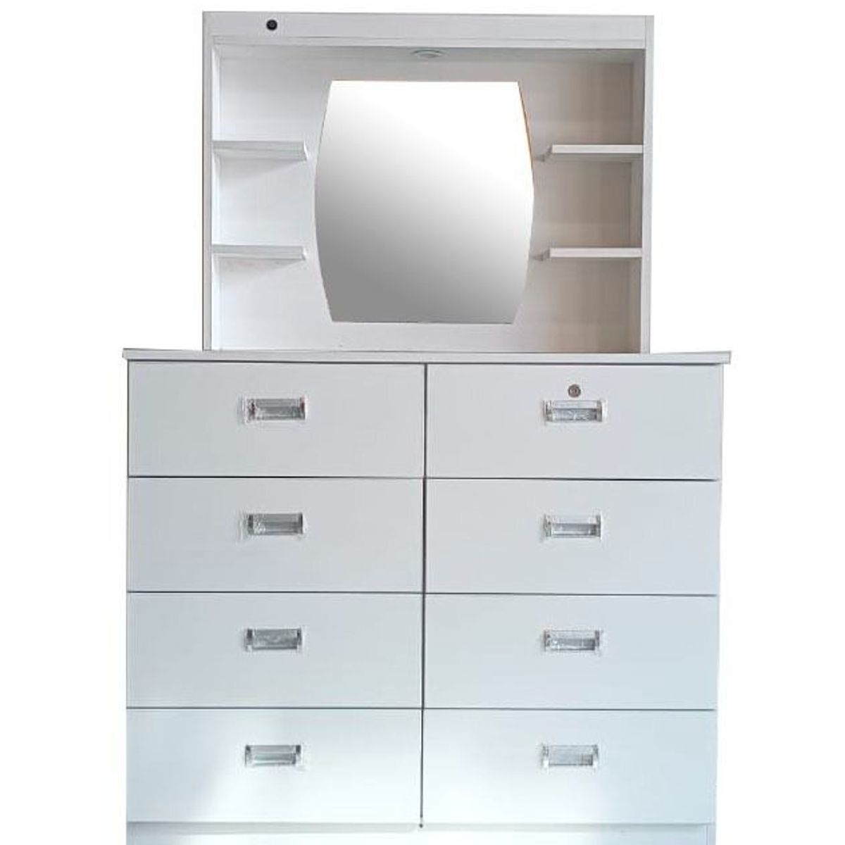 GENERICO - COMODA CON TOCADOR DE 120CM COLOR BLANCO