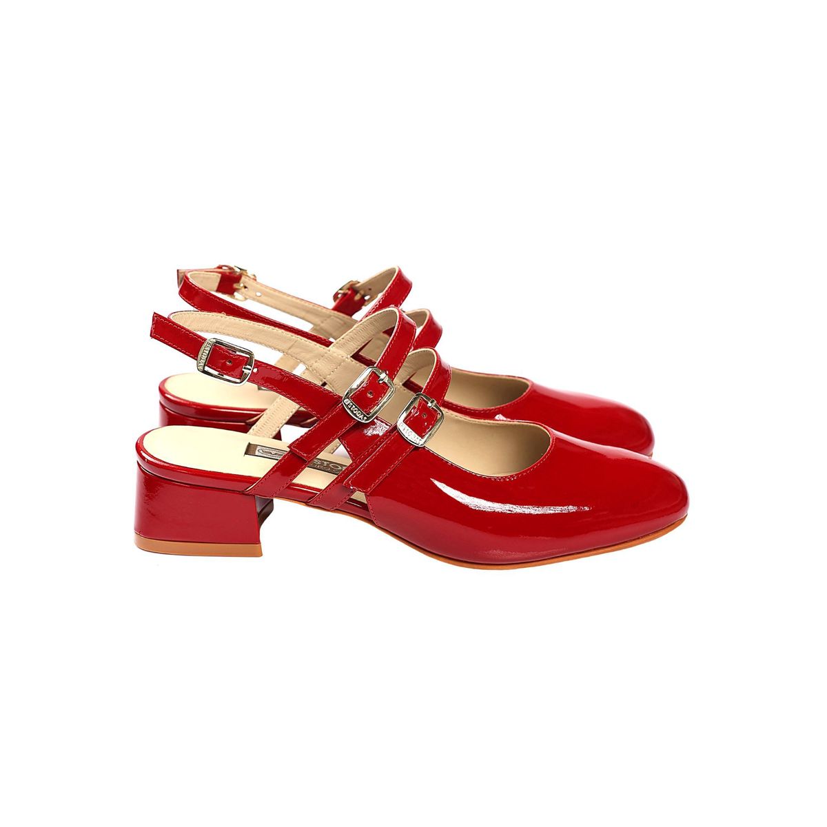 ESTODAS - Mary Jane Aretha Rojo Charol