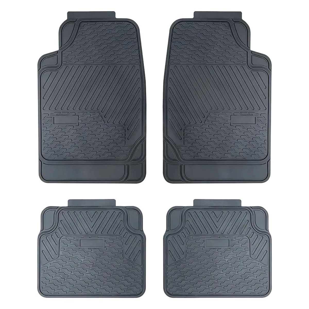 OREGON - Piso Jebe Pvc 4 Piezas Para Colocar Logos Universal