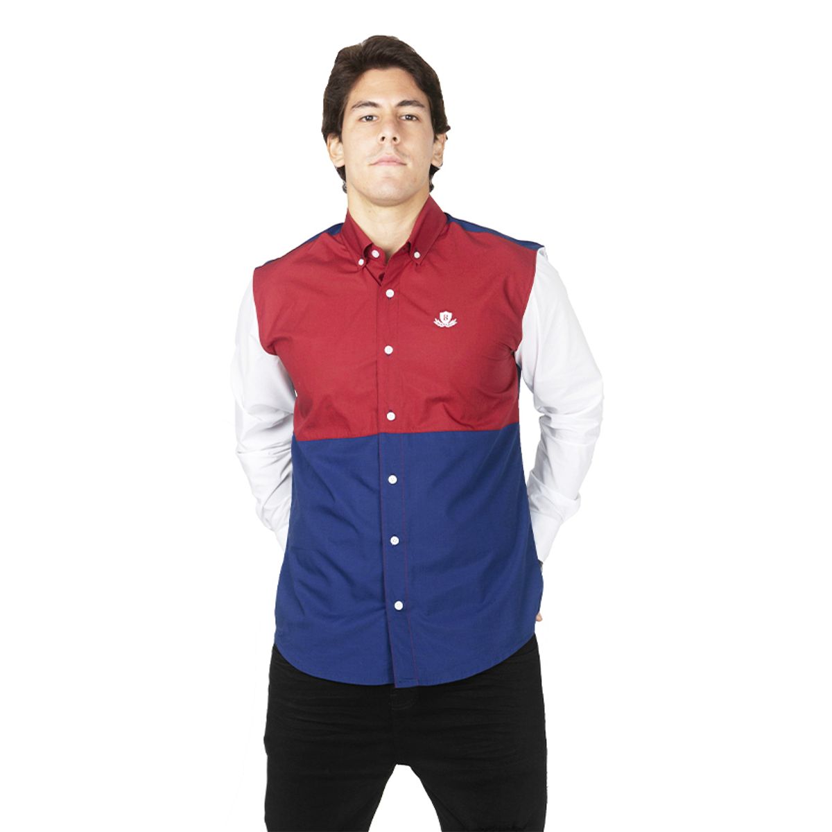 GENERICO - Camisa Manga Larga Piero Biani 100% Algodón Hombre