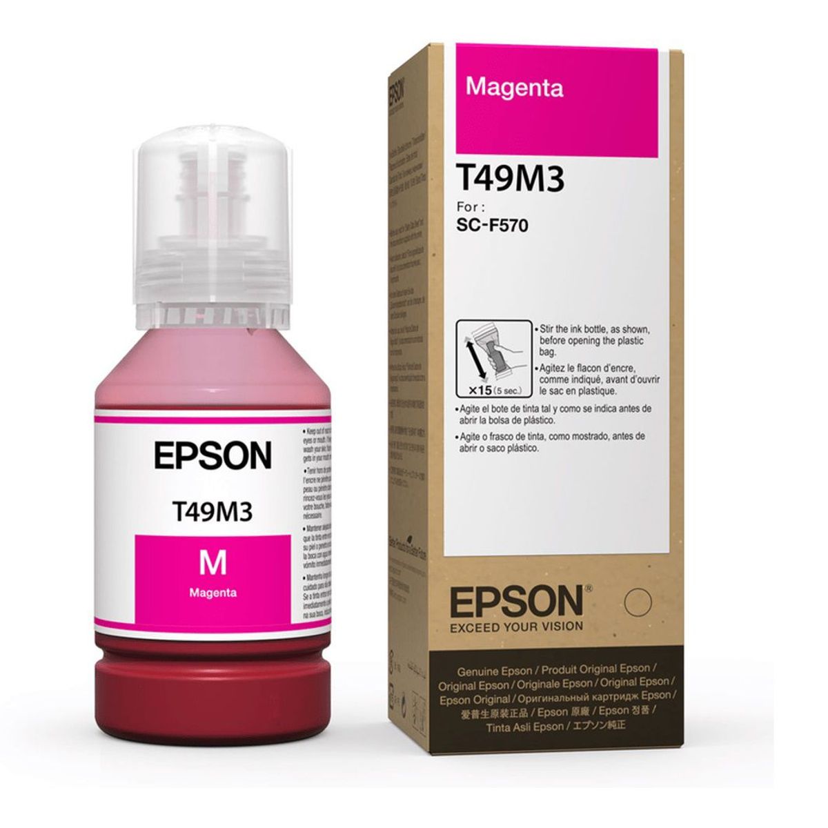EPSON - Botella de Tinta Epson T49M320 SureColor F570-F571-F170 Magenta