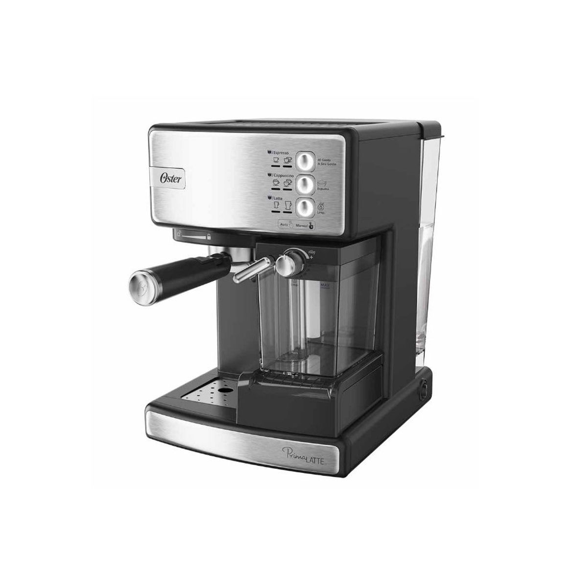 OSTER - Cafetera Oster BVSTEM6603SS-053 Prima Latte Silver