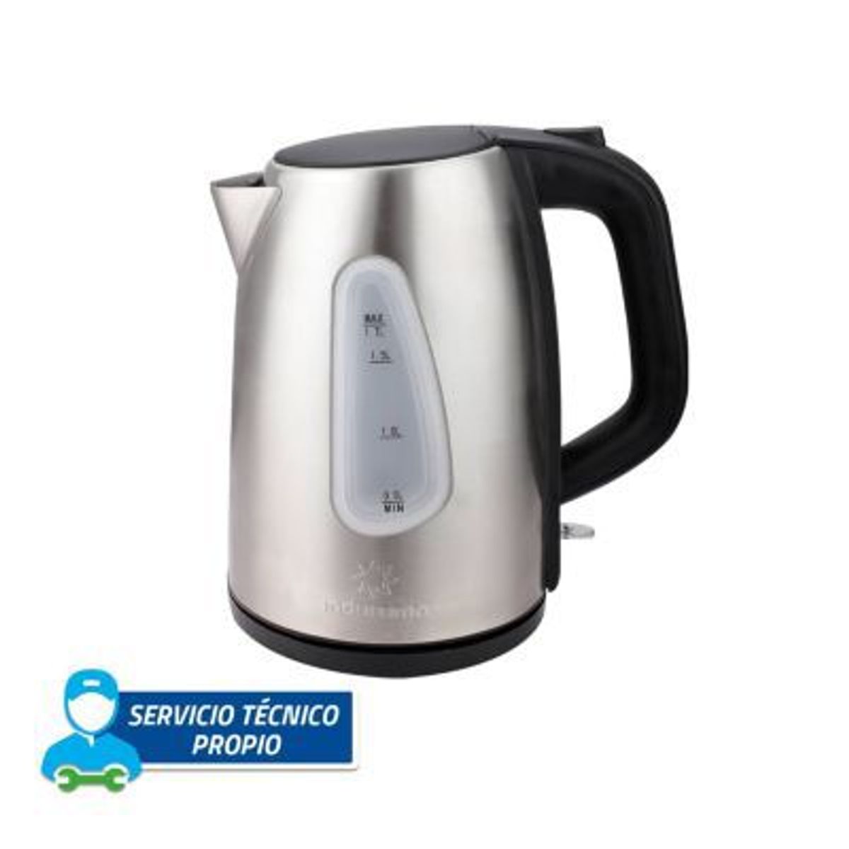 INDURAMA - Hervidor Indurama HI-INX Acero Inoxidable 1.7 L