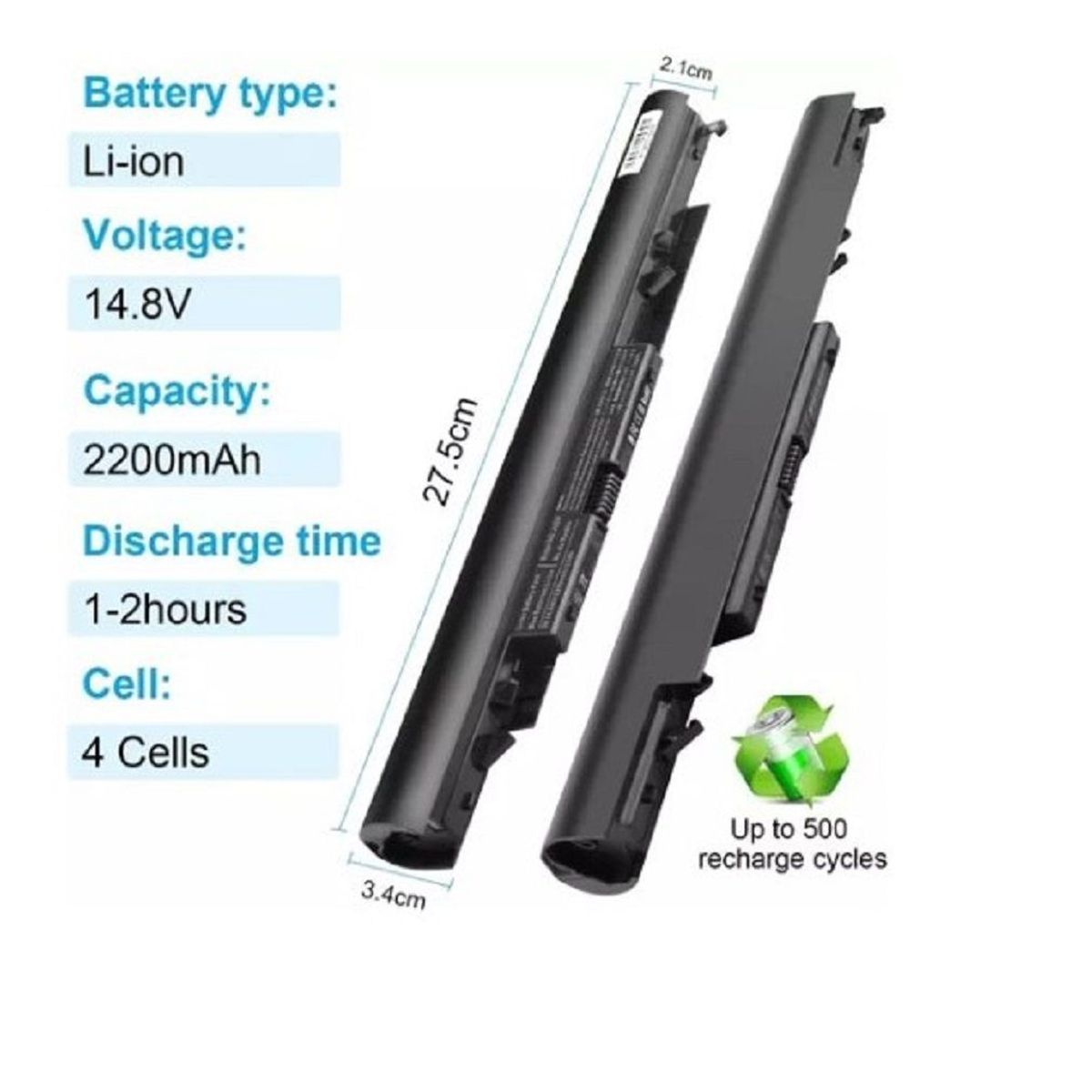 GENERICO - Batería Genérica Para Laptop HP JC04 JC03