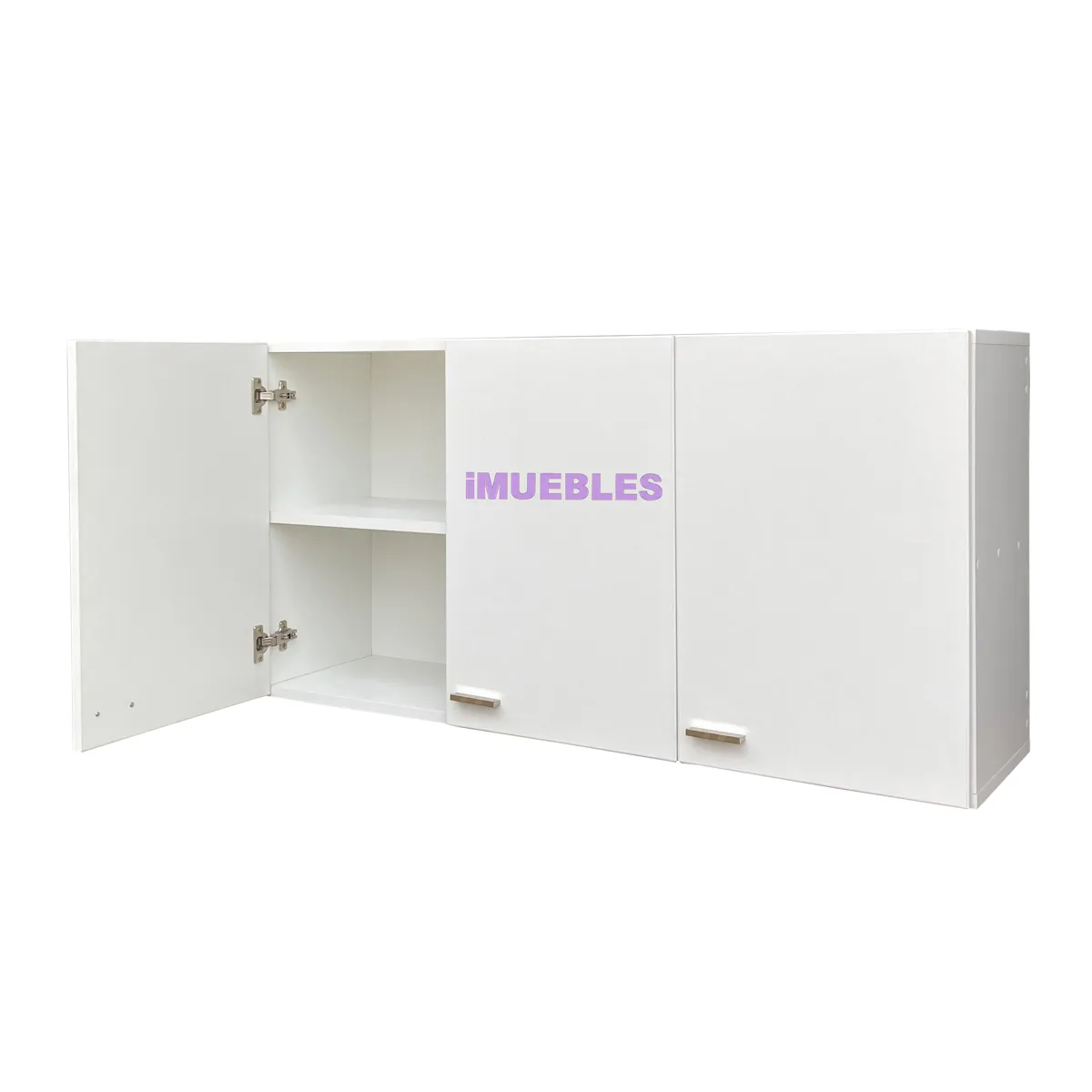 TEMEL - Mueble De Cocina, Alacena Alta De 03 Puertas. 1.20 Metros.
