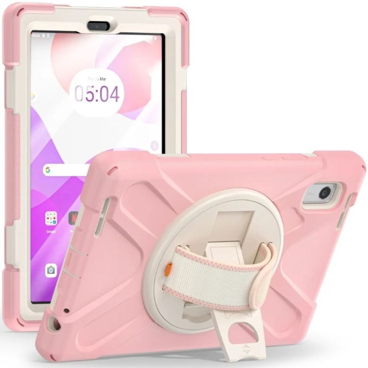 GENERICO - Funda Armor 360° para Tablet Lenovo M9 9" 2023 TB-310FU-XU Rosado