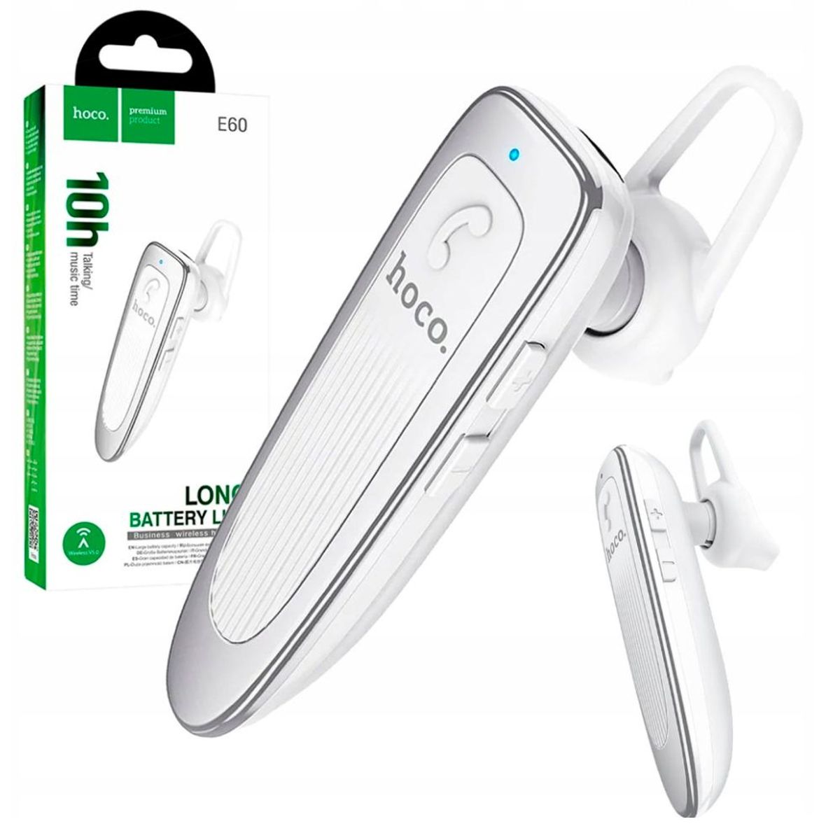 HOCO - Audifonos inalámbricos con micrófono BUSINESS BT HEADSET HOCO E60