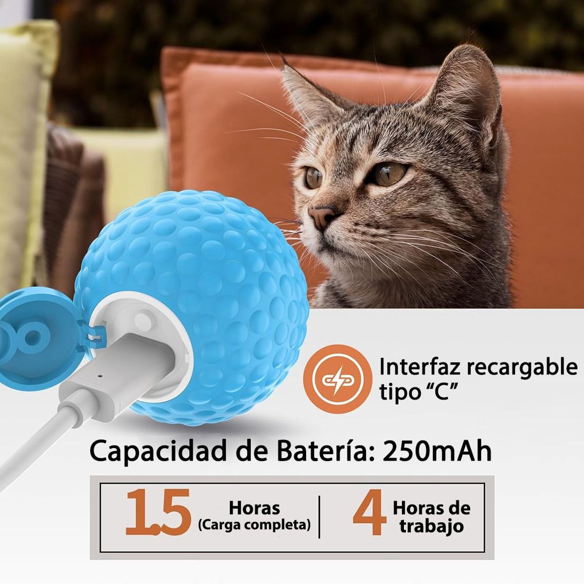 GENERICO - Juguete Interactivo para Gatos con Control Remoto