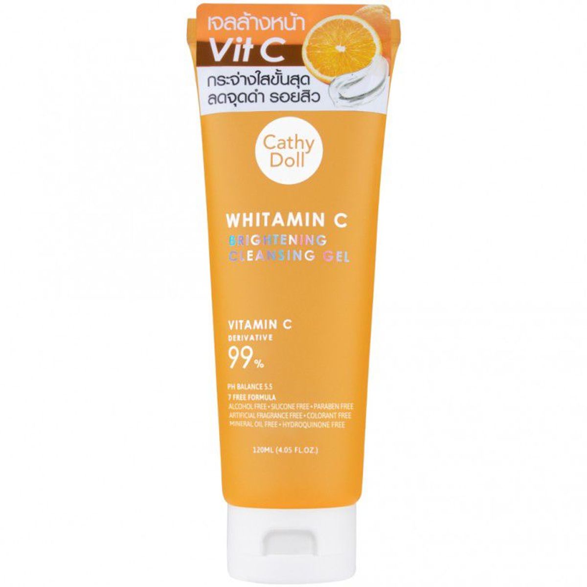 CATHY DOLL - CATHY DOLL WHITAMIN C BRIGHTENING CLEANSING GEL 120ML