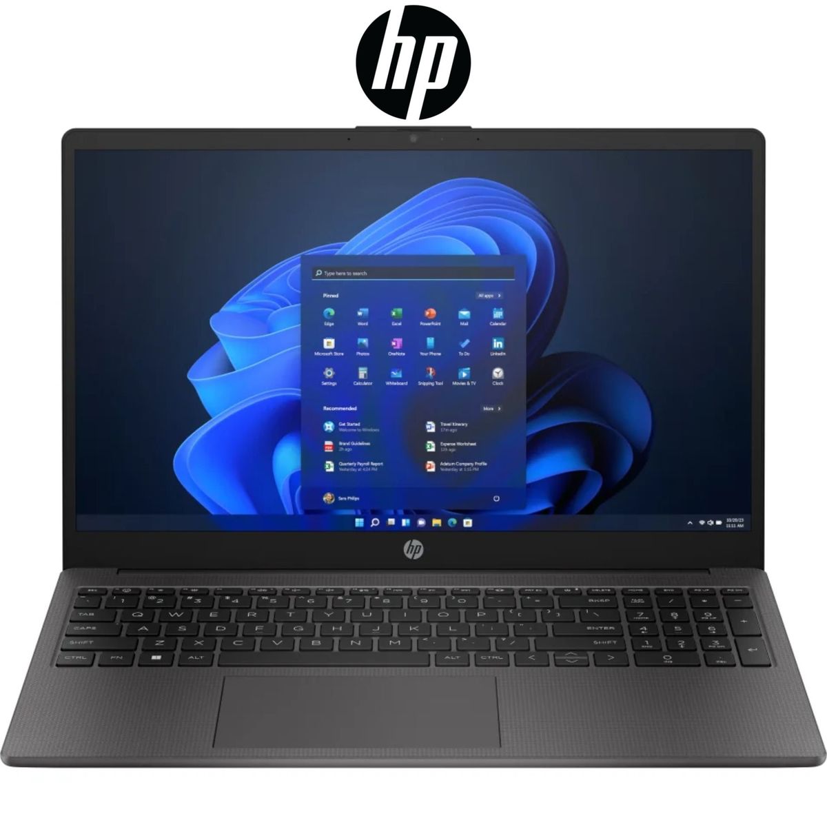HP - Laptop HP 250 G10 15.6" LCD LED HD, Core i7-1355U, 13va Gen, Ram 32GB, SSD 512GB, Win 11