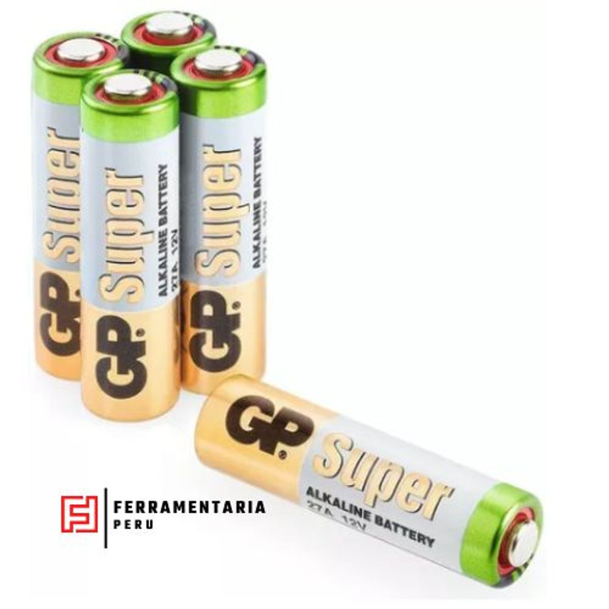 GENERICO - PACK 10 PILAS ALCALINA 27A GP Super 12V