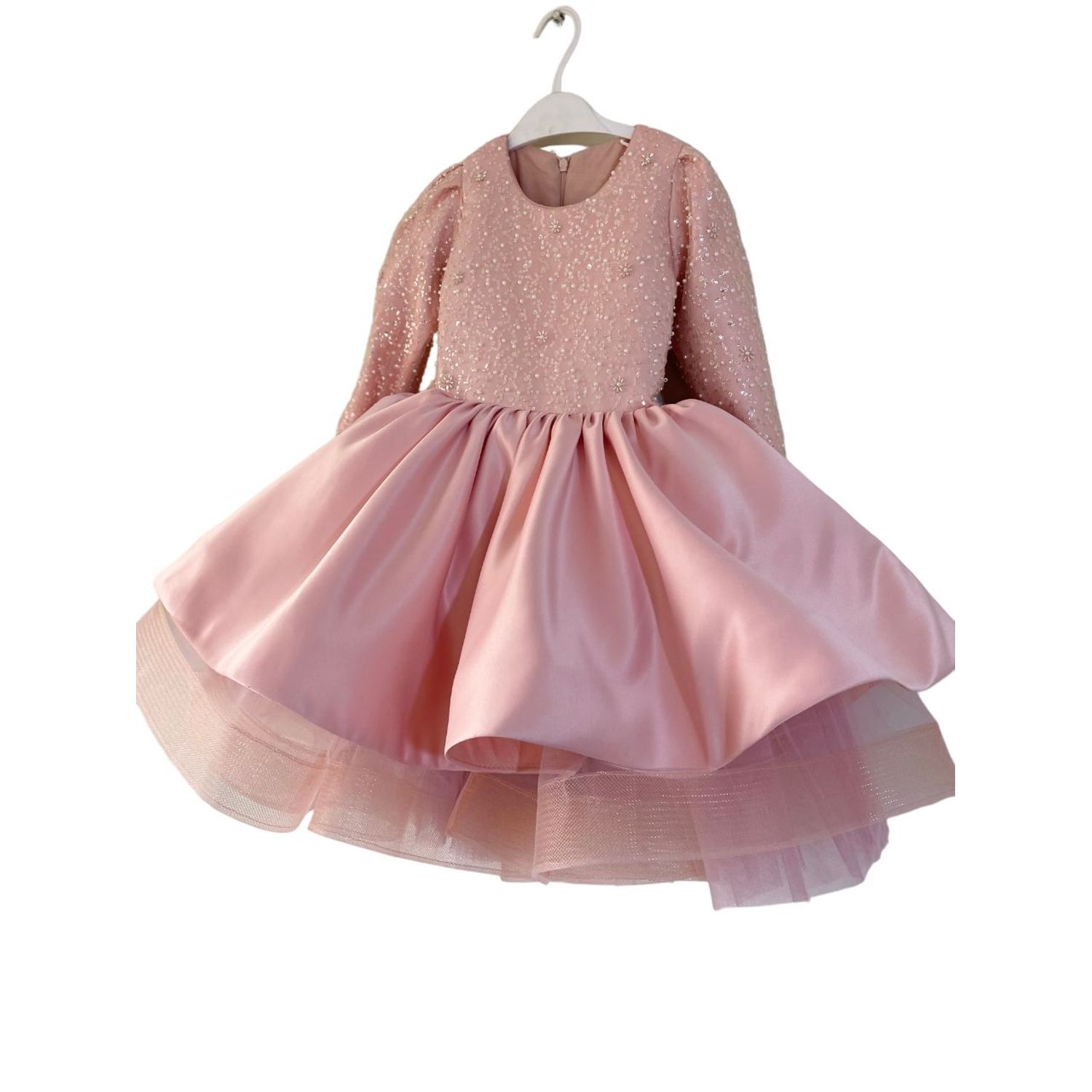 Gamarra Color NudÃ© En Vestidos NiÃ±as Vestidos De Fiesta