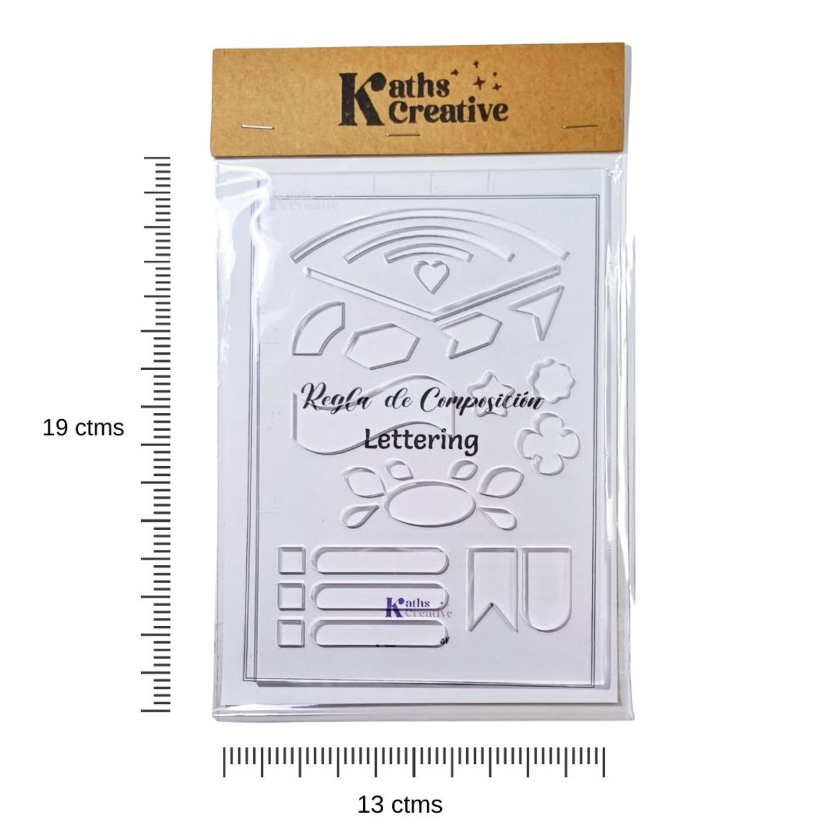 GENERICO - Regla de diseño Lettering