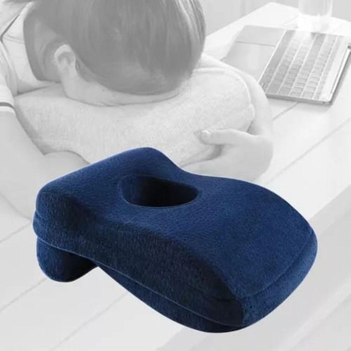 GENERICO - Almohada Viscoelástica Gel para dormir boca abajo.