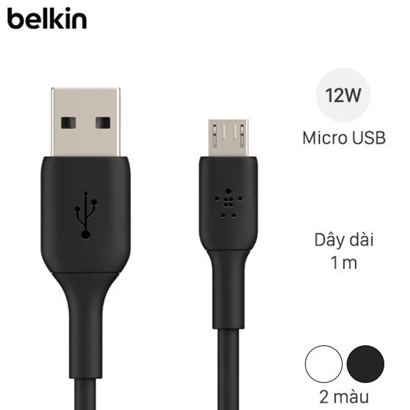 BELKIN - Cable usb a micro usb tipo b - belkin negro