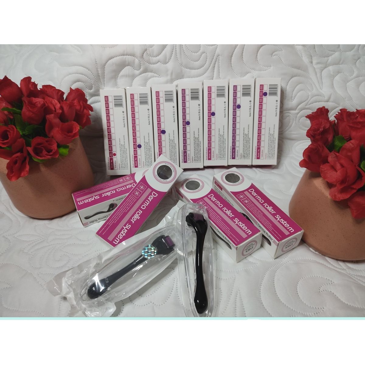 GENERICO - DERMA ROLLER - 540 AGUJAS DE TITANIO 0.20 mm