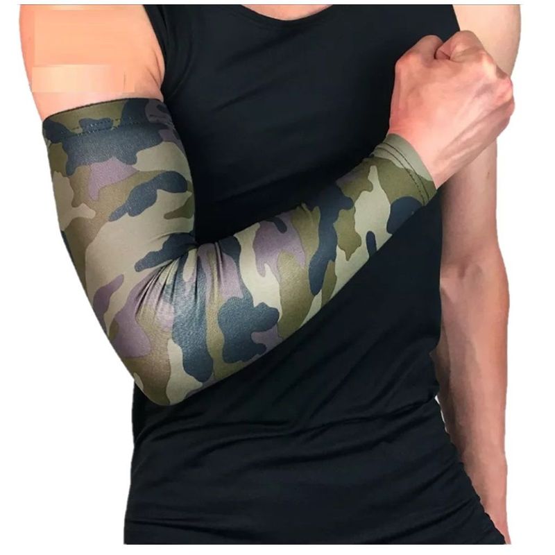 GENERICO - Mangas Deportivas Protección UV - CAMUFLADO M