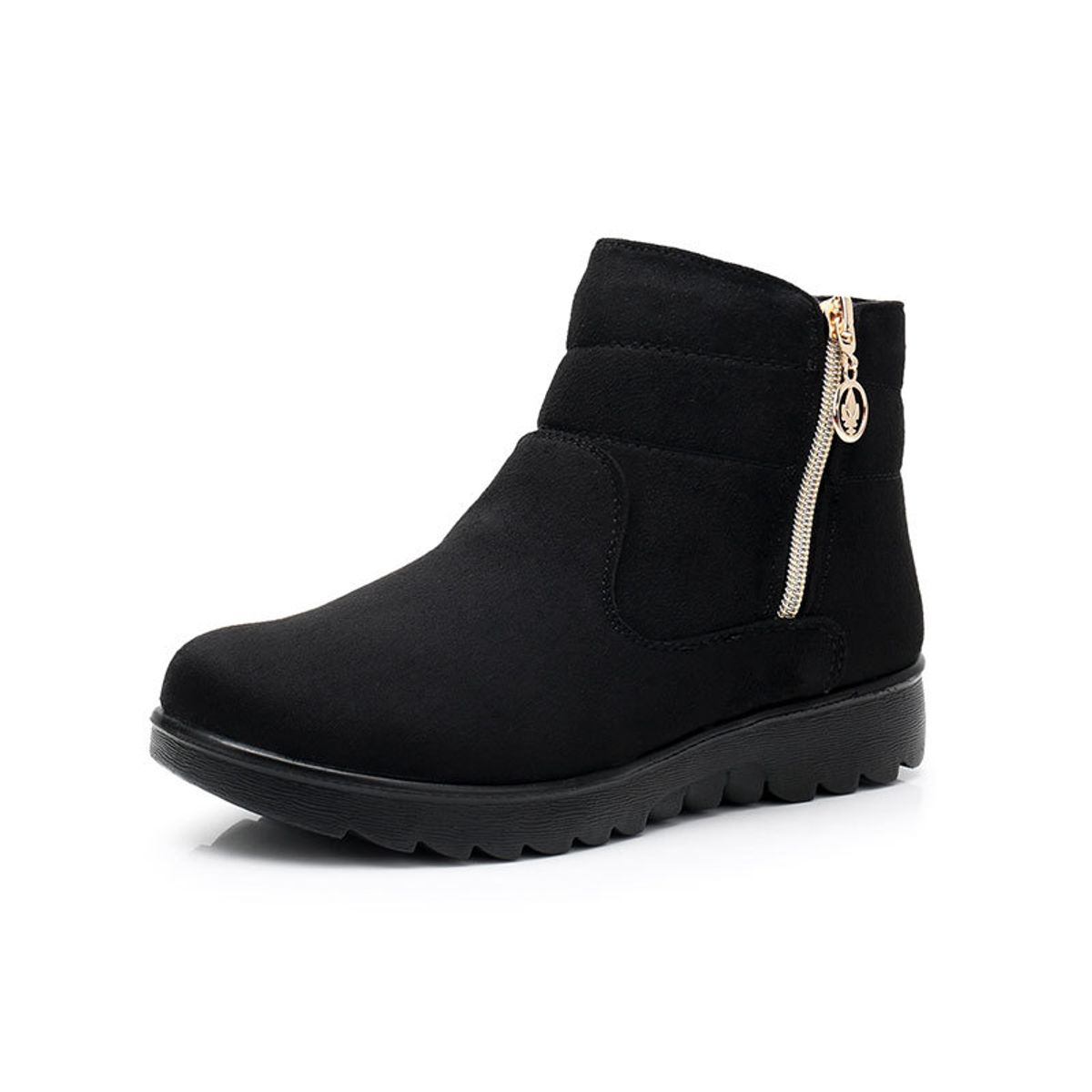 BLWOENS - Botas de algodón para Mujer  187-Negro