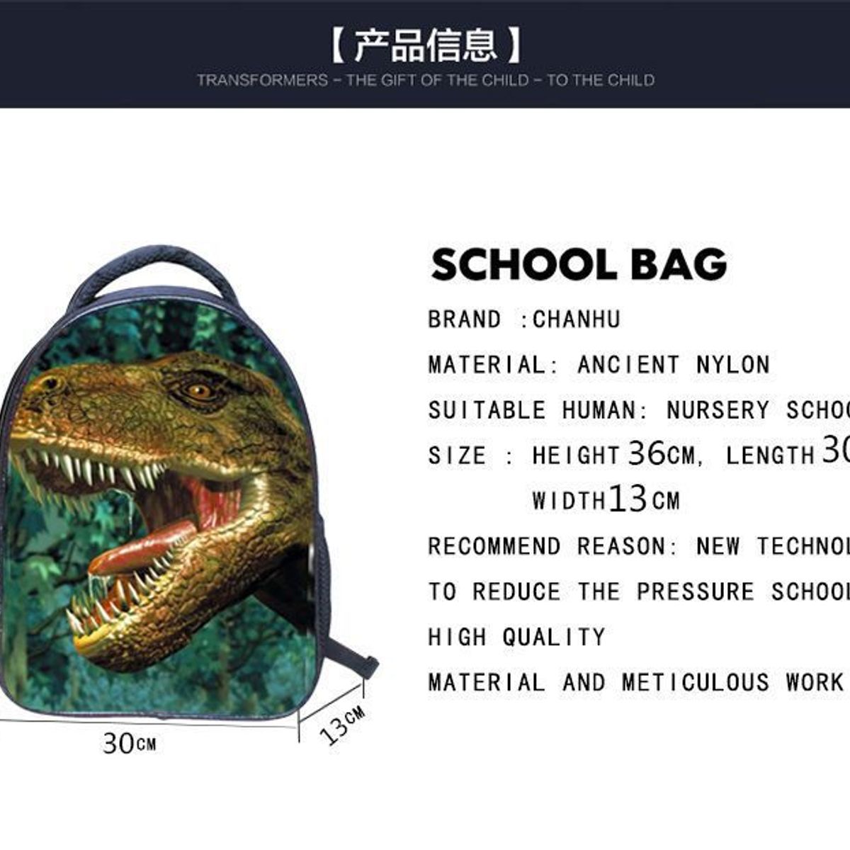 BLWOENS - Mochila de anime para estudiantes- 3 piezas