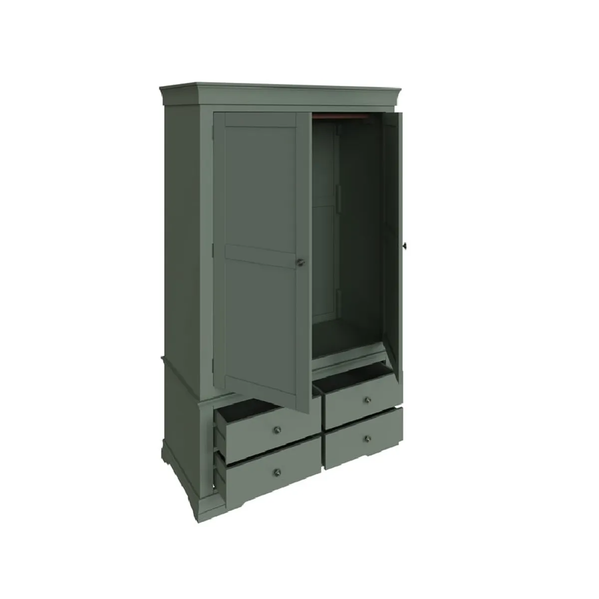 CENTRAL DECCO - ROPERO LUNA VERDE OLIVA