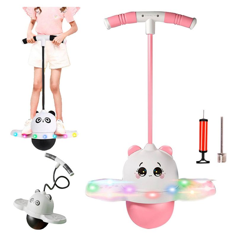 GENERICO - Jumping Saltarín Bola De Pogo Para Niña Con Luces