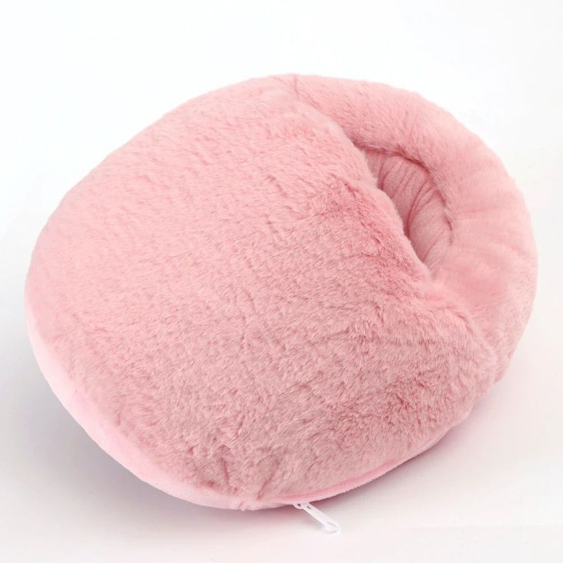 GENERICO - CALENTADOR DE PIES ELÉCTRICO CON USB COLOR ROSADO