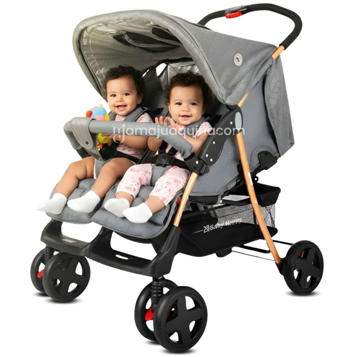 BABY HAPPY - coche mellicero Lisboa 614 GRIS