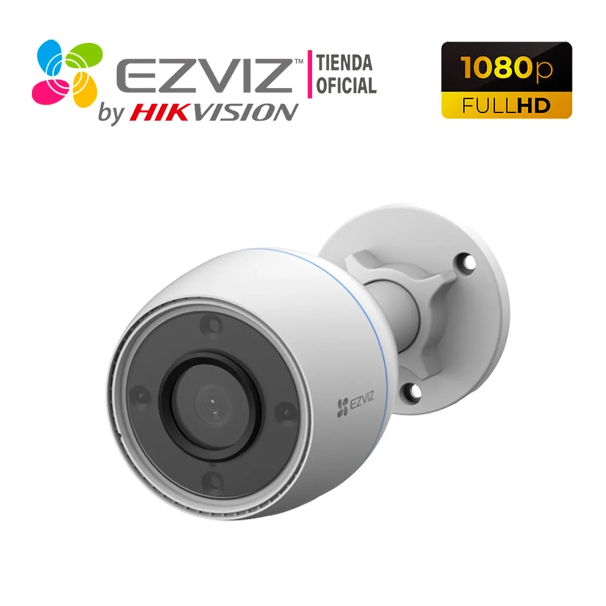 EZVIZ - Cámara IP Exterior H3C COLOR Full Hd Ezviz IP67 Noche Color