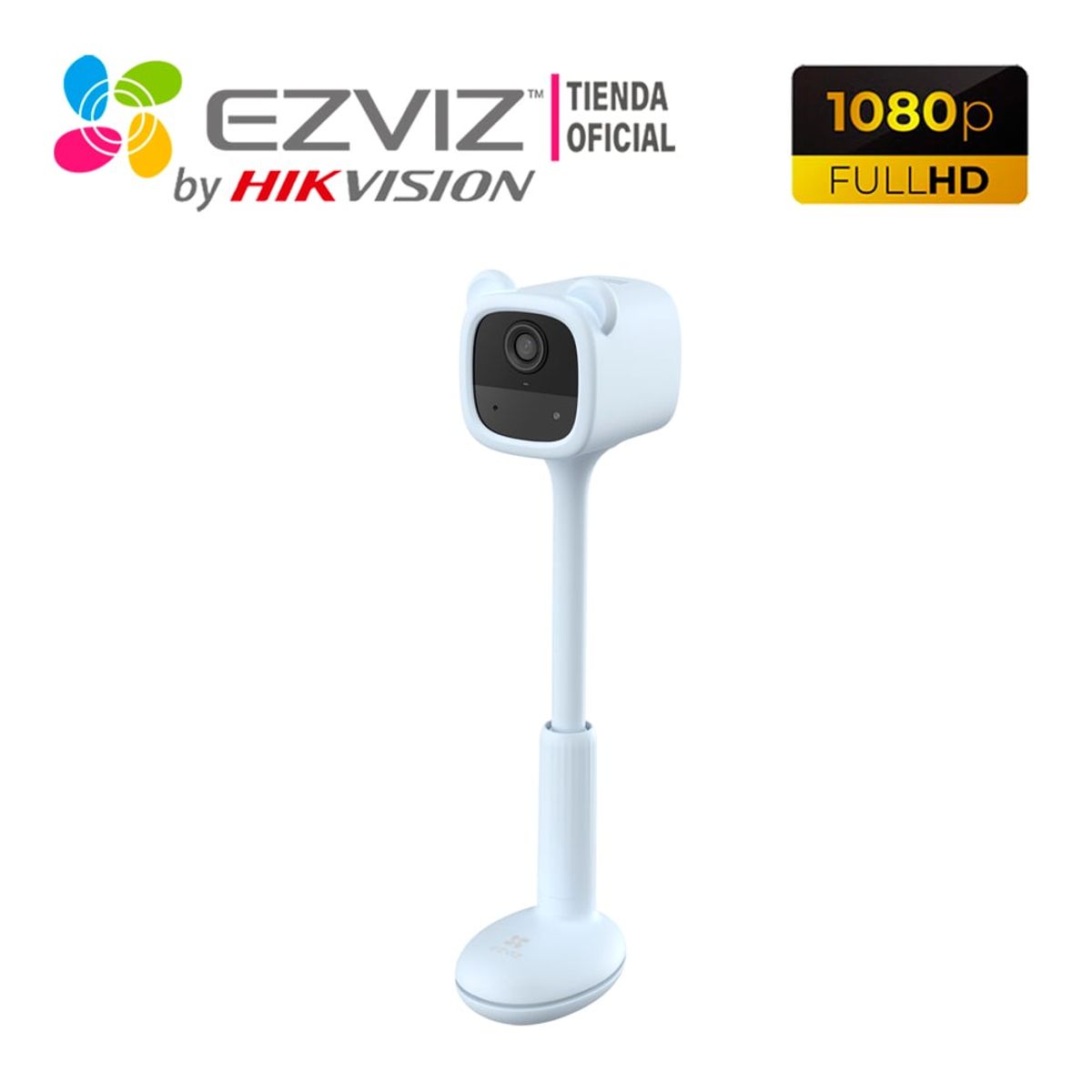 EZVIZ - Cámara IP para Bebé BM1 1080P Ezviz Celeste Sonido Relajante