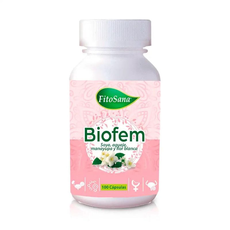 FITOSANA - Biofem - Vitalidad femenina - 100 Cápsulas