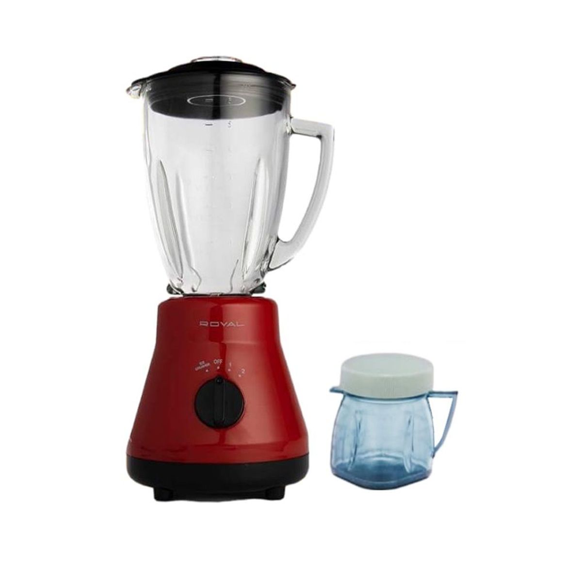 ROYAL - Licuadora y Picatodo de 1.5 Litros Royal  2 Velocidades - Rojo