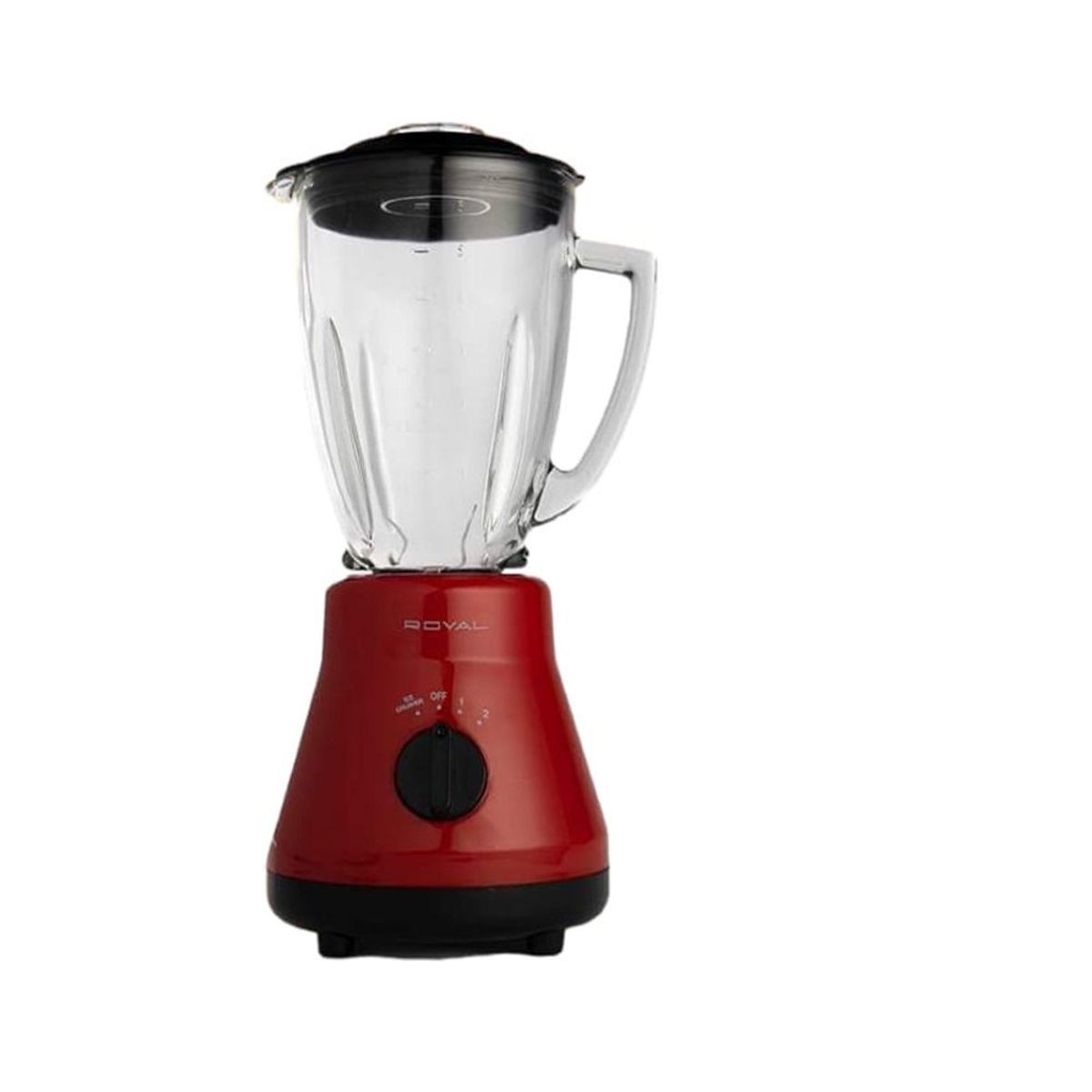 ROYAL - Licuadora y Picatodo de 1.5 Litros Royal  2 Velocidades - Rojo