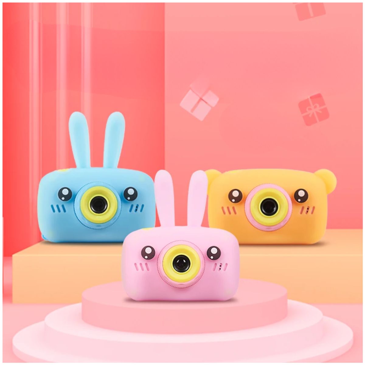 INSPIRA MARKET - Cámara Digital Juguete para Niños 8 MP Hasta 32 GB Memoria