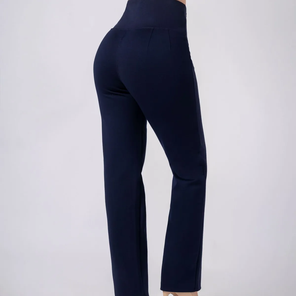 ALYNN - Pantalón fajero ejecutivo Azul marino