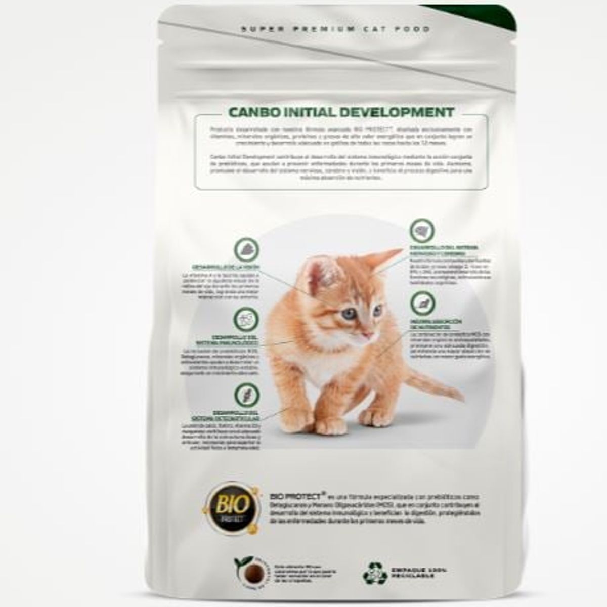 CANBO - Comida Para Gato Canbo Cachorro Pollo Y Arroz 1Kg