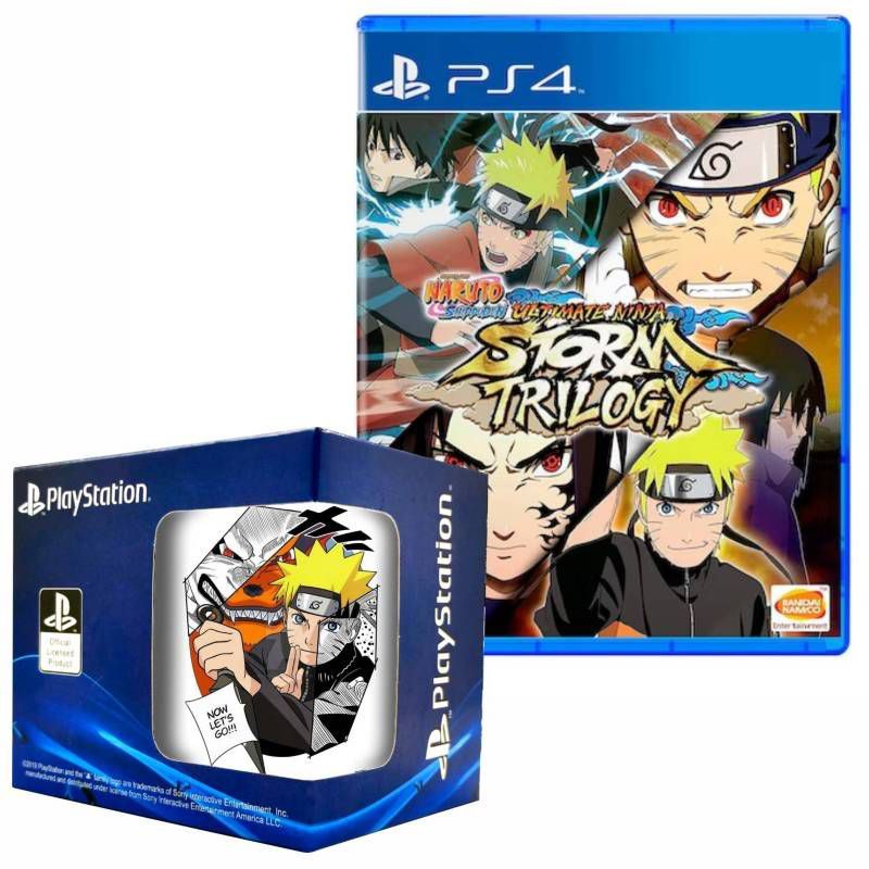 SONY - Naruto Shippuden: ultimate ninja storm trilogy Playstation 4  + Taza