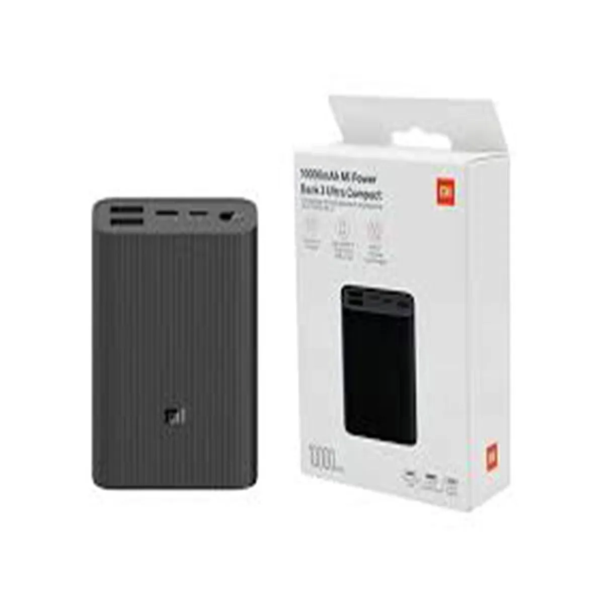 XIAOMI - Power Bank 3 Ultra Compact Xiaomi 10000mah  - Negro